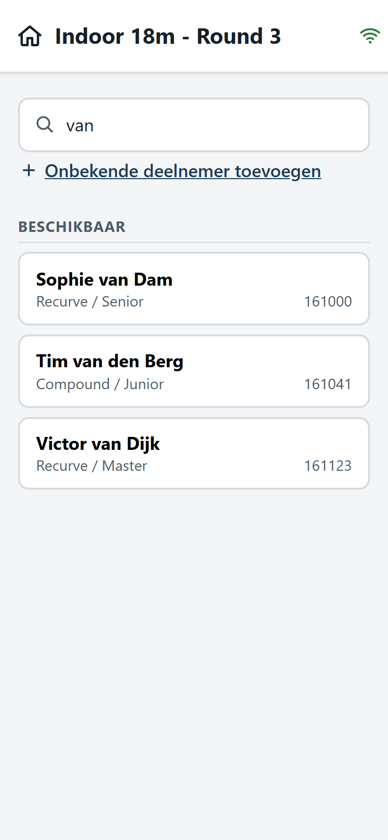 Schutters melden zichzelf aan